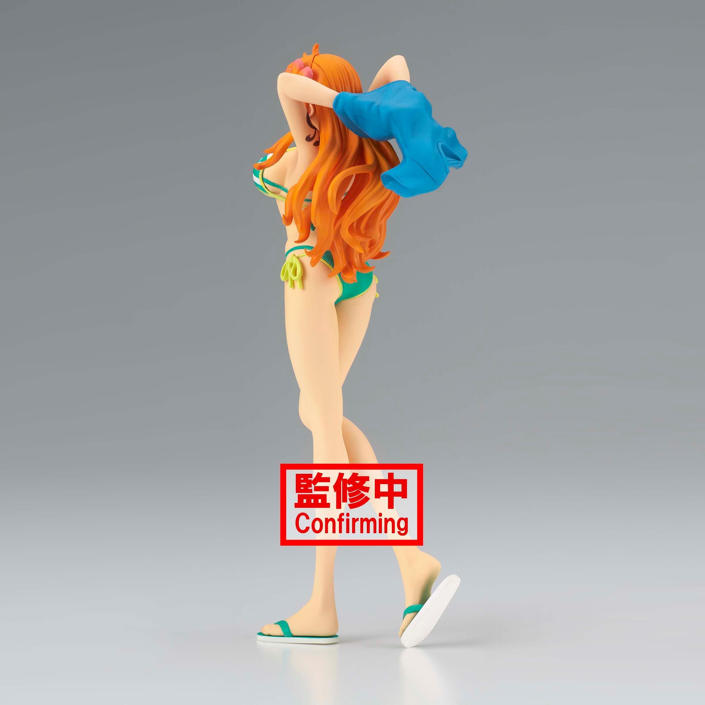 list item 5 of 5 Banpresto One Piece Nami Grandline Girls On Vacation Figure Version A