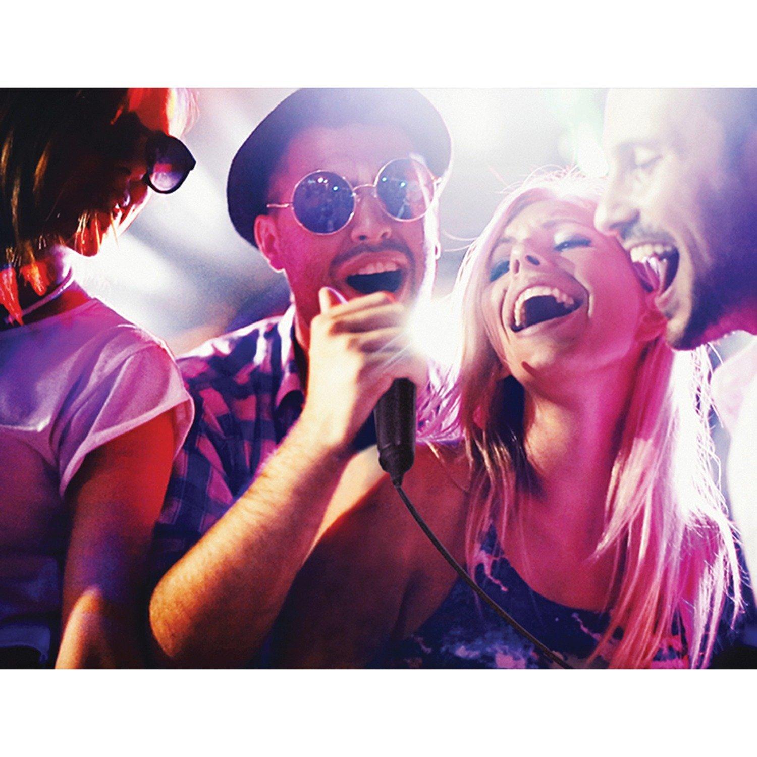 ION Party Rocker Max 8in Portable Bluetooth PA Speaker with Lights and