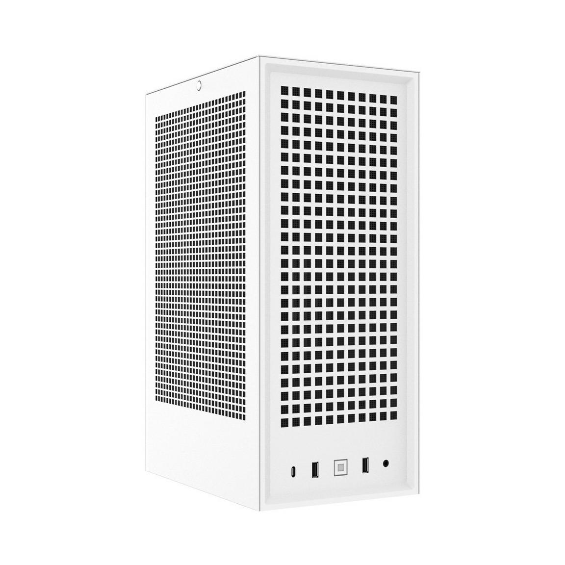HYTE Revolt 3 Small Form Factor Premium ITX Computer Gaming Case, White