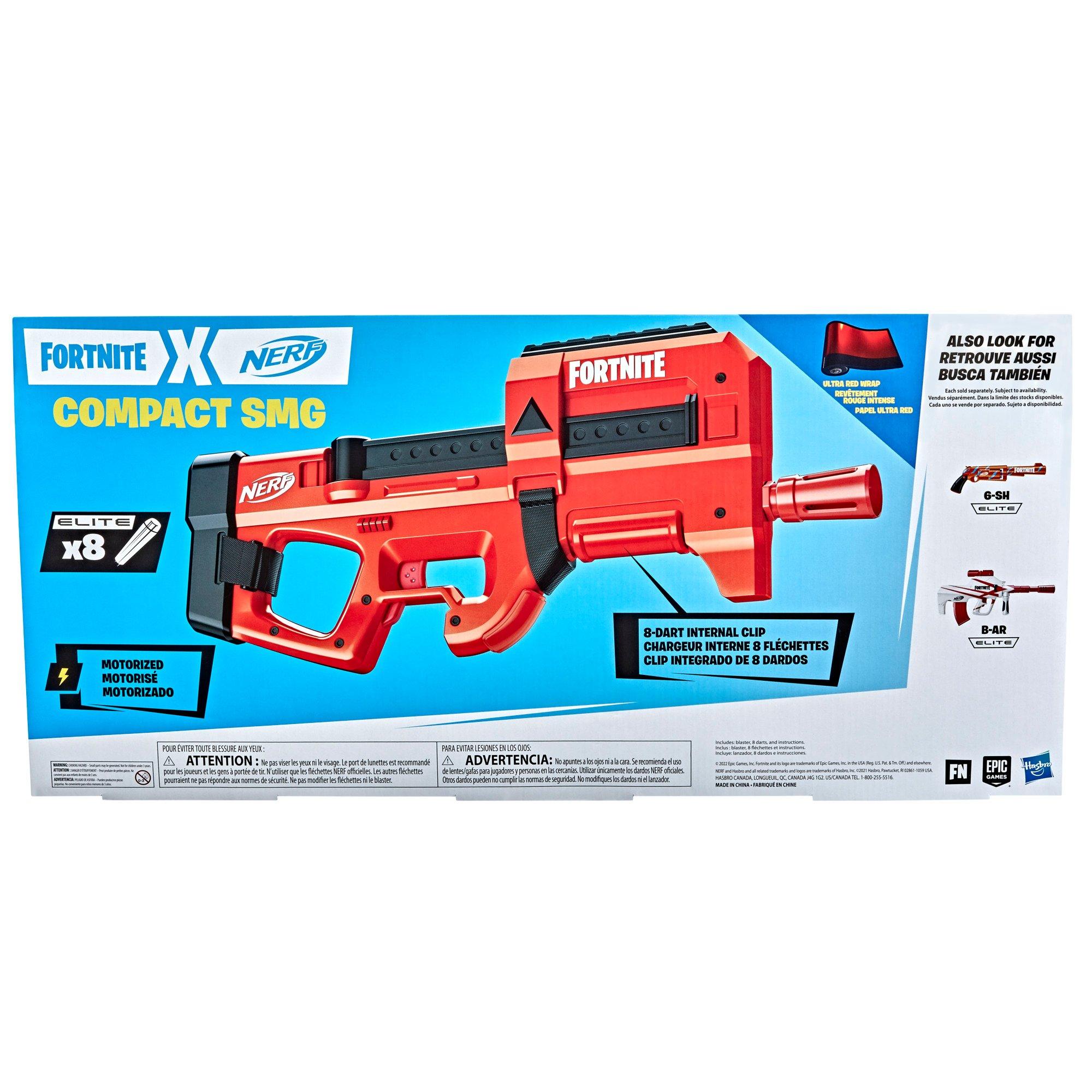 Nerf Fortnite Compact Smg - Hasbro F4167 - BrinkStore