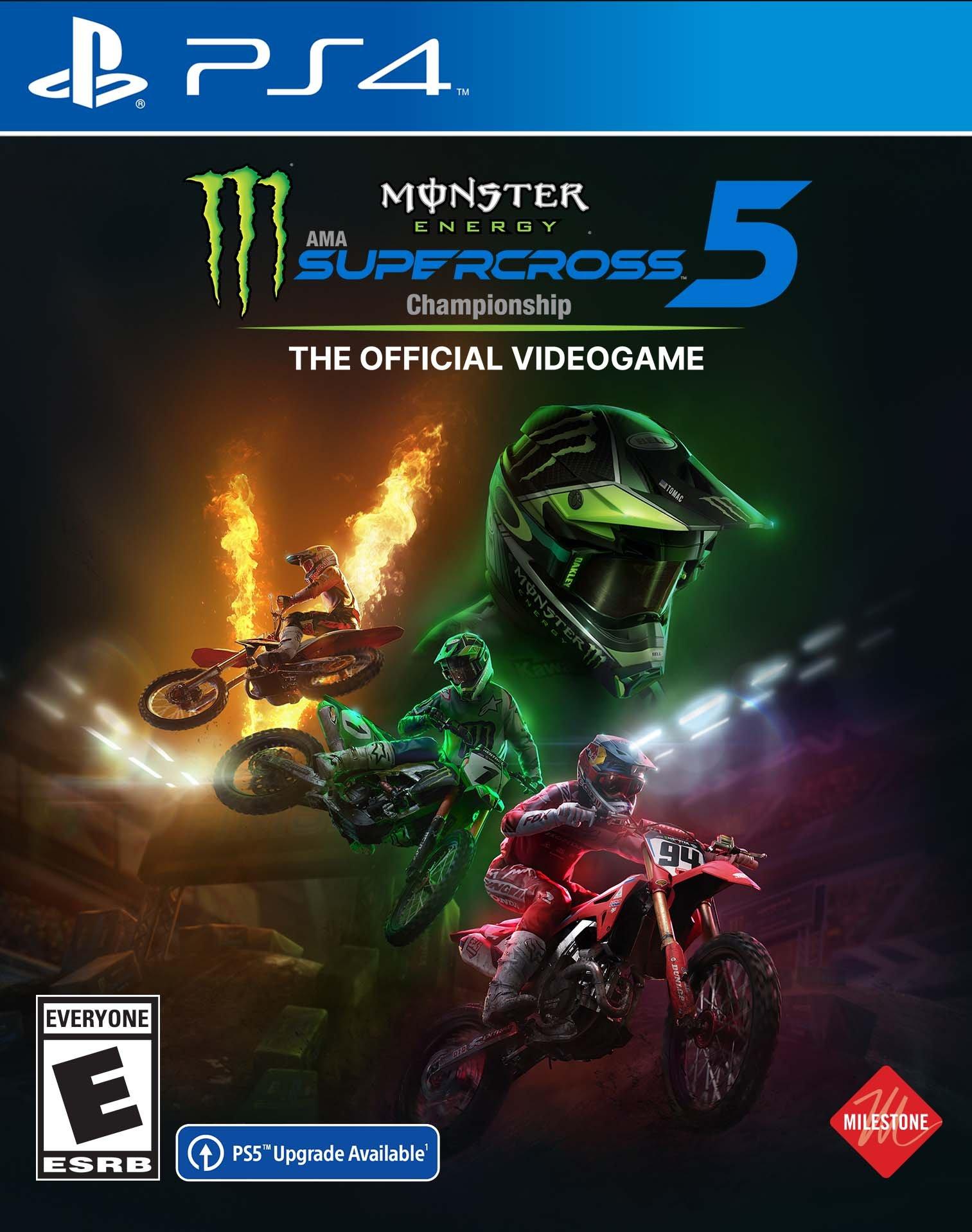 Jogo Monster Energy Supercross PS4 KaBuM