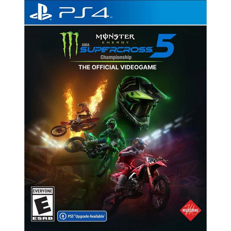 Monster Energy Supercross 5 - PlayStation 4 (Deep Silver), New - GameStop
