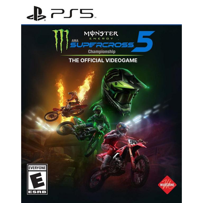 Monster Energy Supercross 5 - PlayStation 5 (Deep Silver), New - GameStop