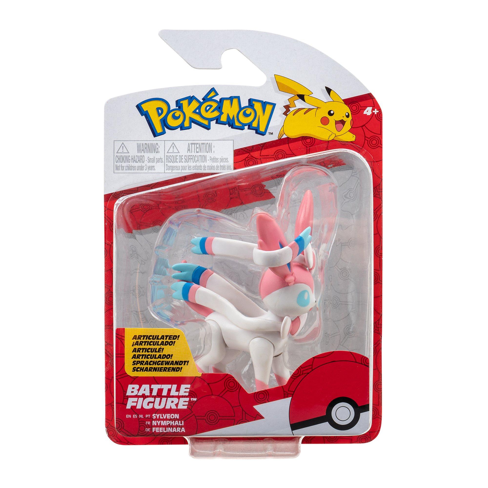 Jazwares Pokemon Sylveon 2-in Battle Figure