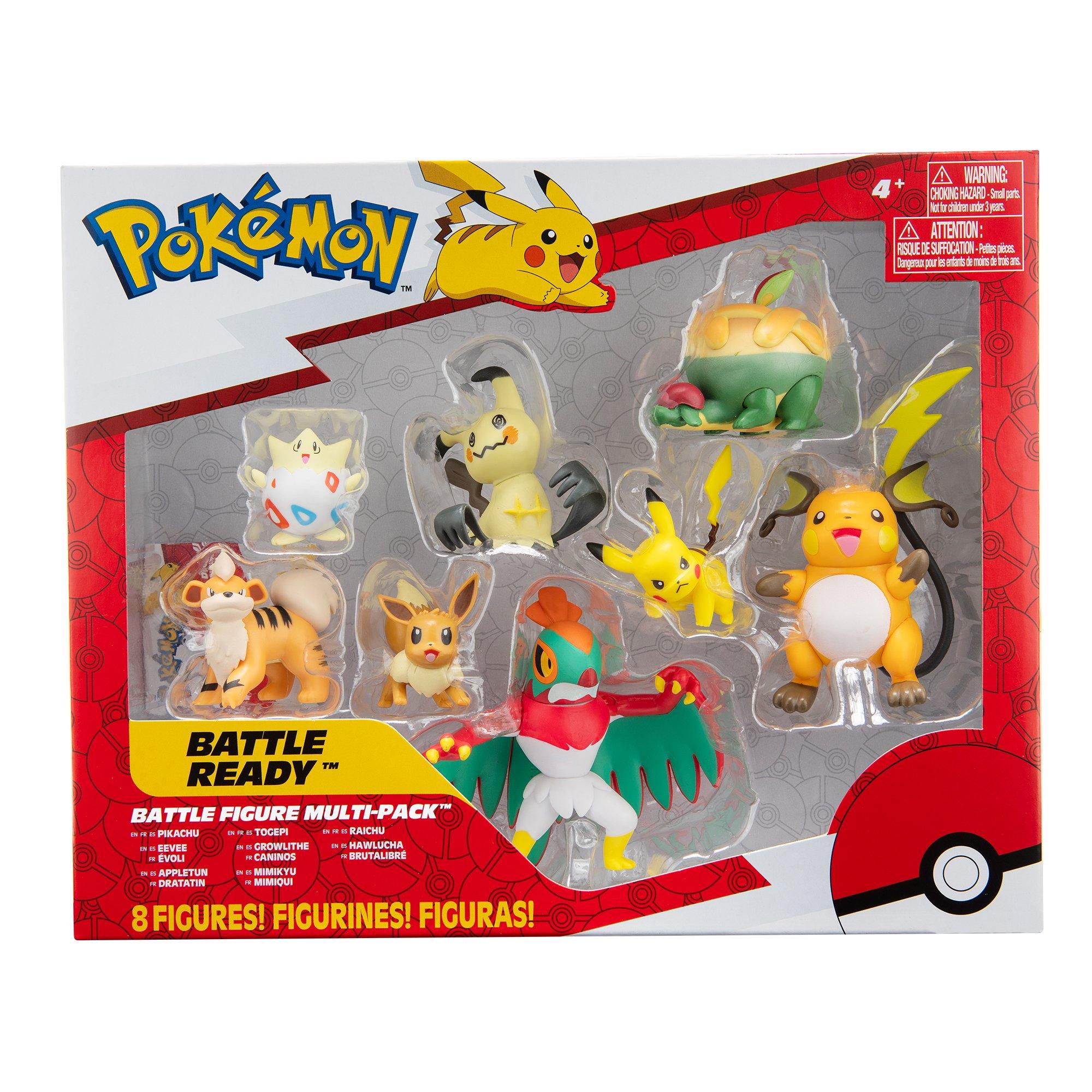 Jazwares Pokemon 2-in Battle Figure Multipack Set 8-Pack | GameStop