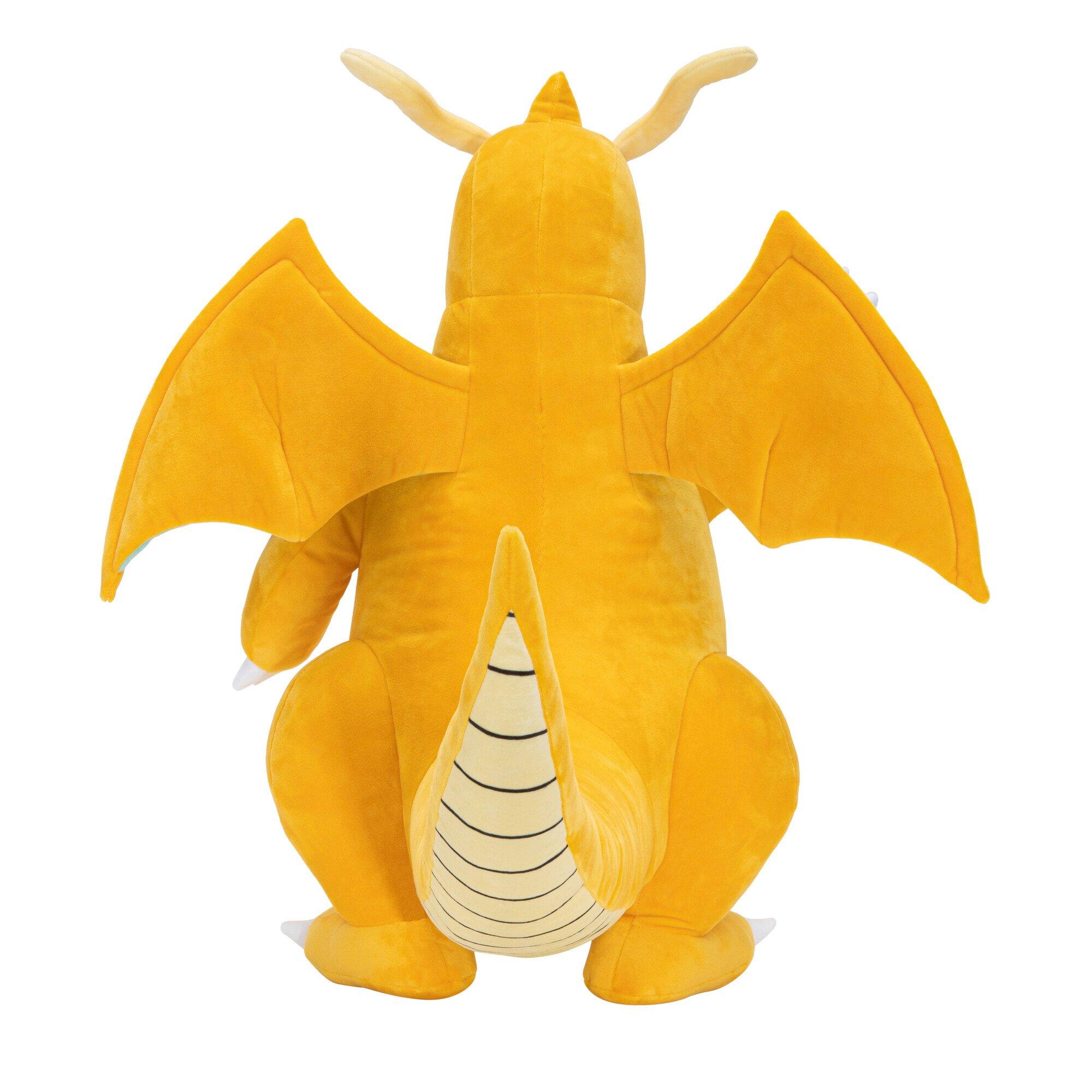 Peluche Pokémon Dragonite Tomy 20 cm - Jaune - Animal en peluche