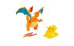 Jazwares Pokemon Charizard Deluxe Feature 2-in Action Figure with Figure Launcher