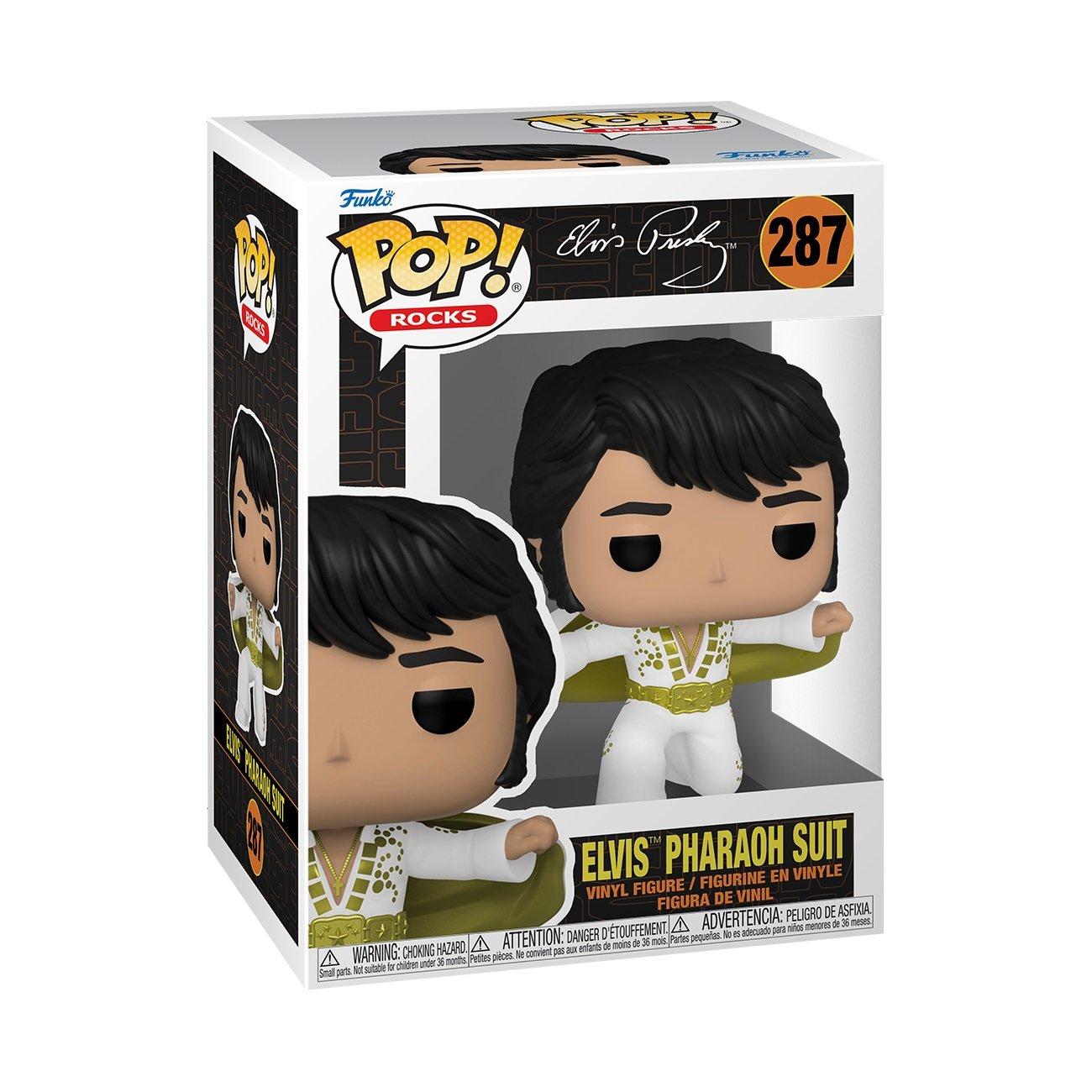 Solformørkelse Rullesten om Funko POP! Elvis Presley Pharaoh Suit 3.8-in Vinyl Figure | GameStop