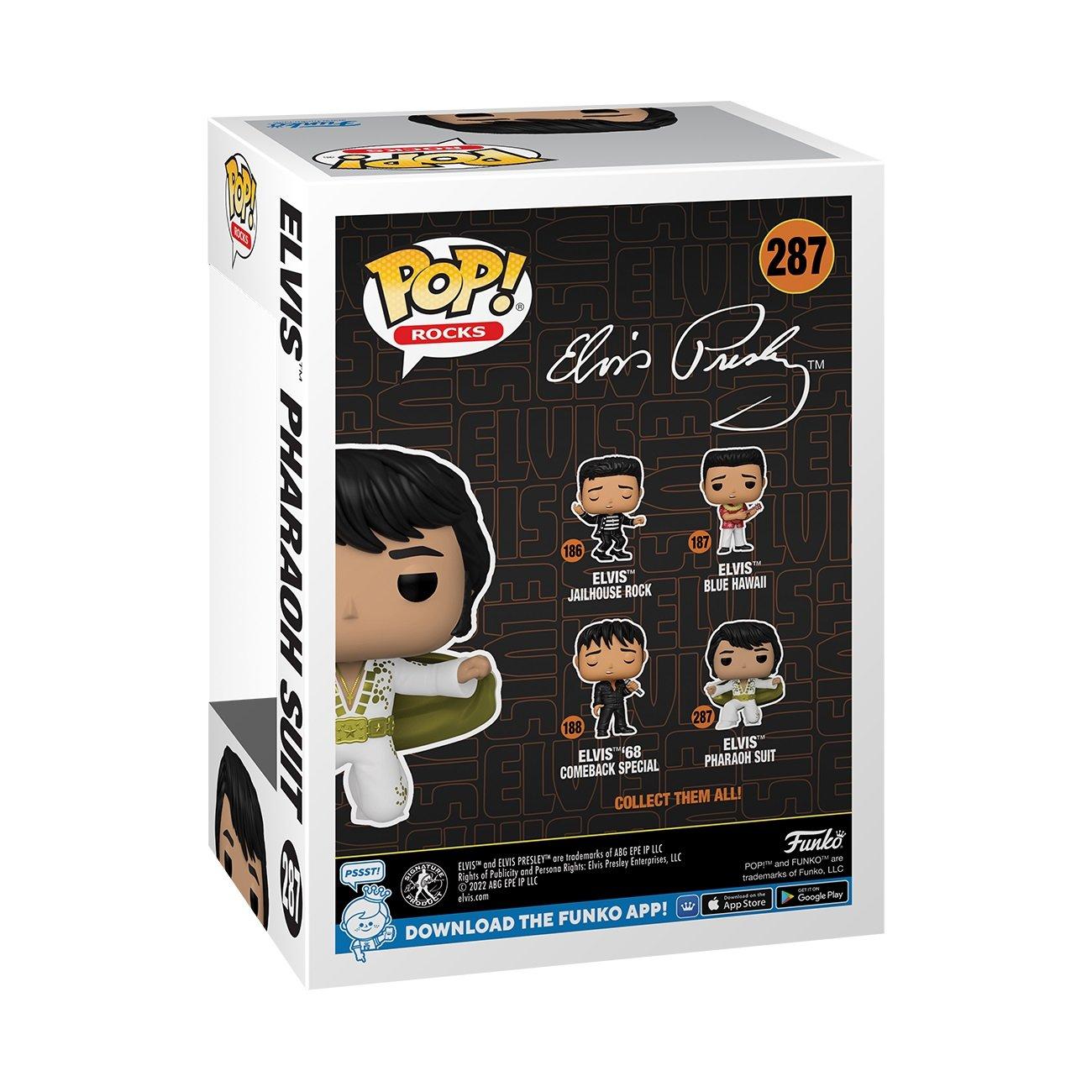 Solformørkelse Rullesten om Funko POP! Elvis Presley Pharaoh Suit 3.8-in Vinyl Figure | GameStop