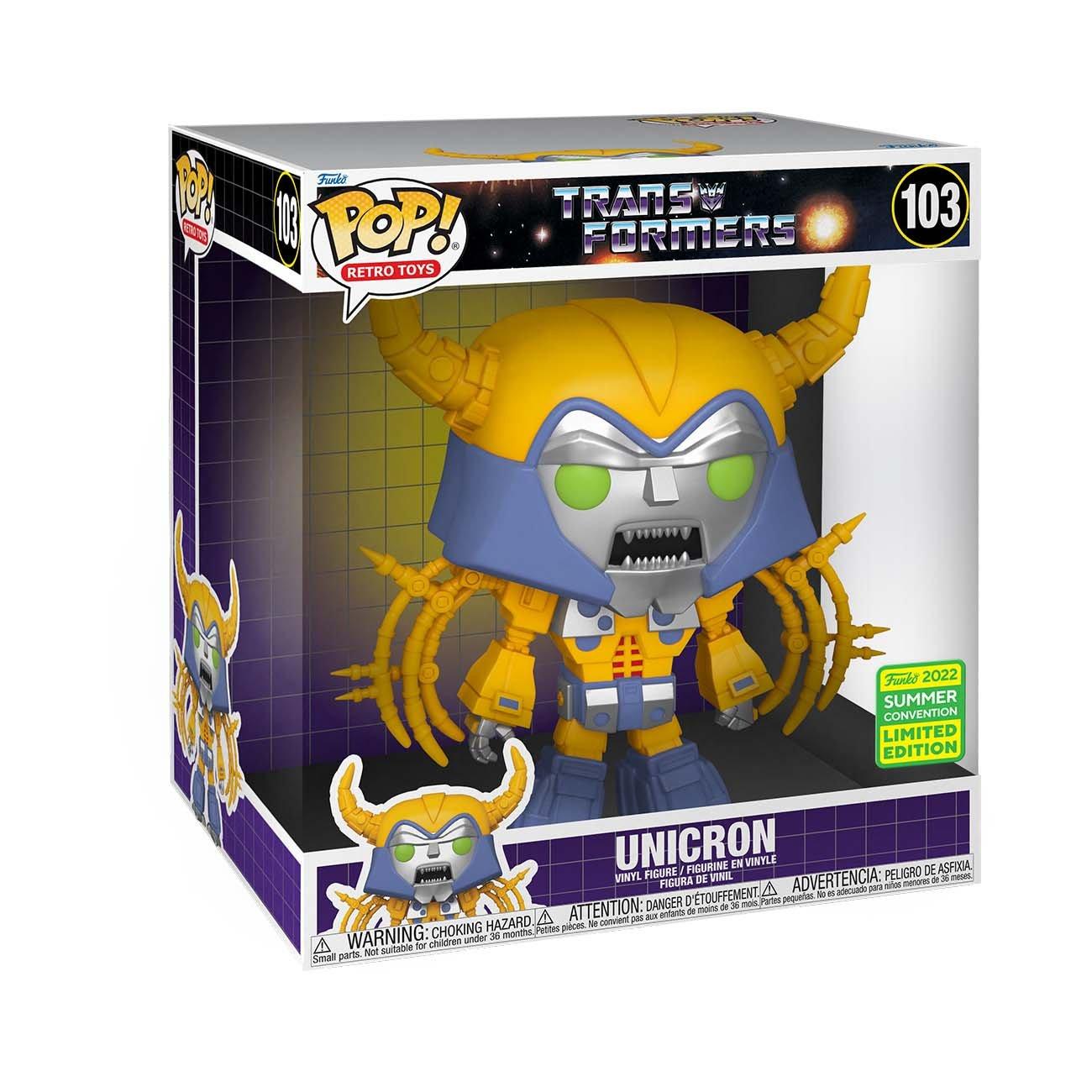 Funko POP! Retro Toys: Transformers Unicron 10.5-in Vinyl Figure