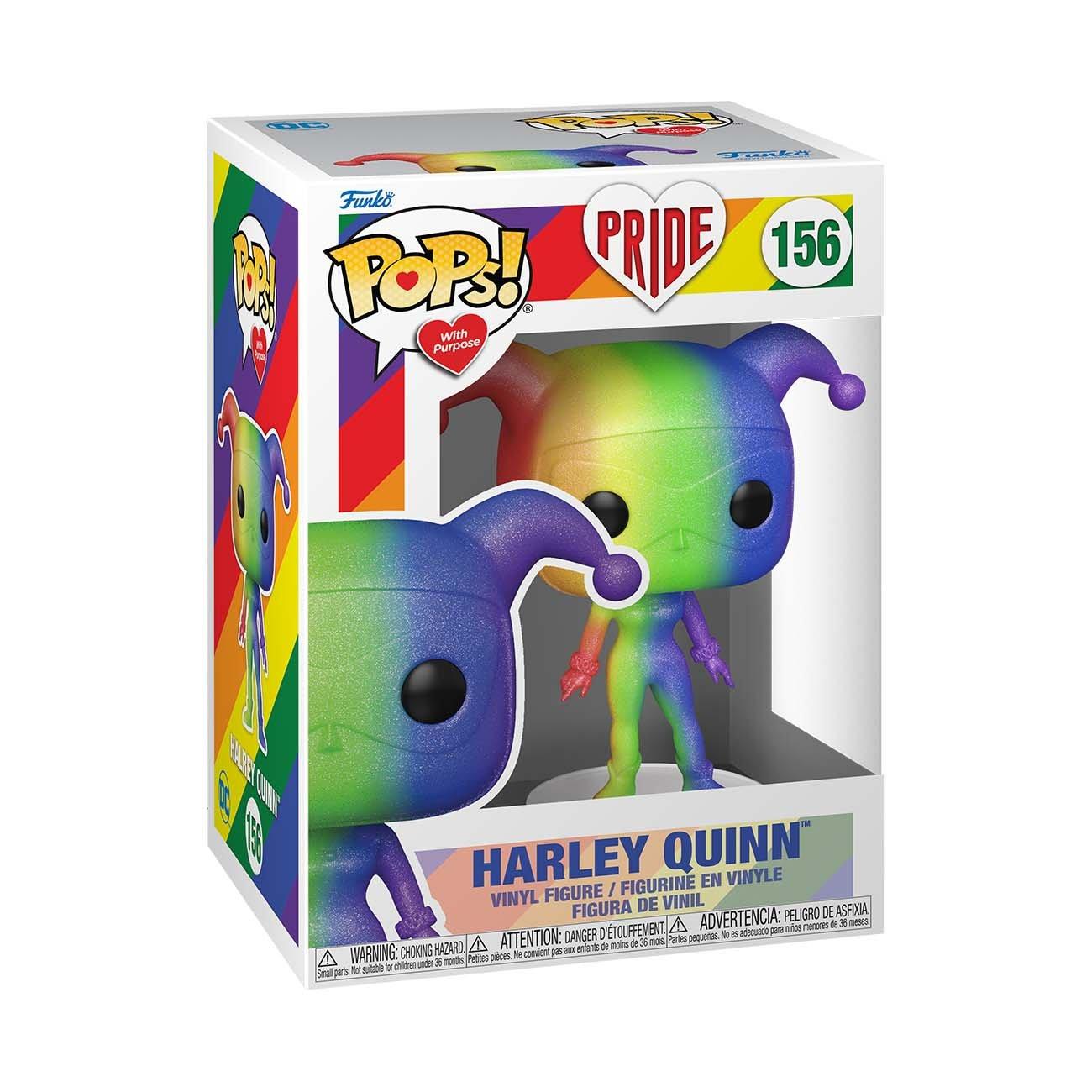 Funko POPS! With Purpose Pride Collection Harley Quinn 4-in Vinyl Figure