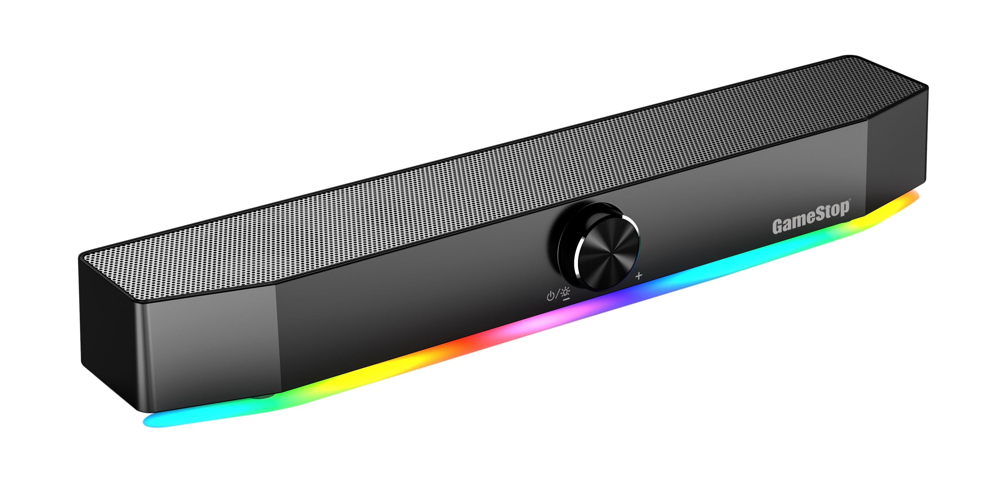 GameStop Bluetooth Wireless Gaming Soundbar with RGB LED