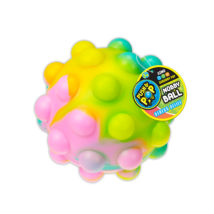 Ja-Ru Push and Pop Nobby Ball
