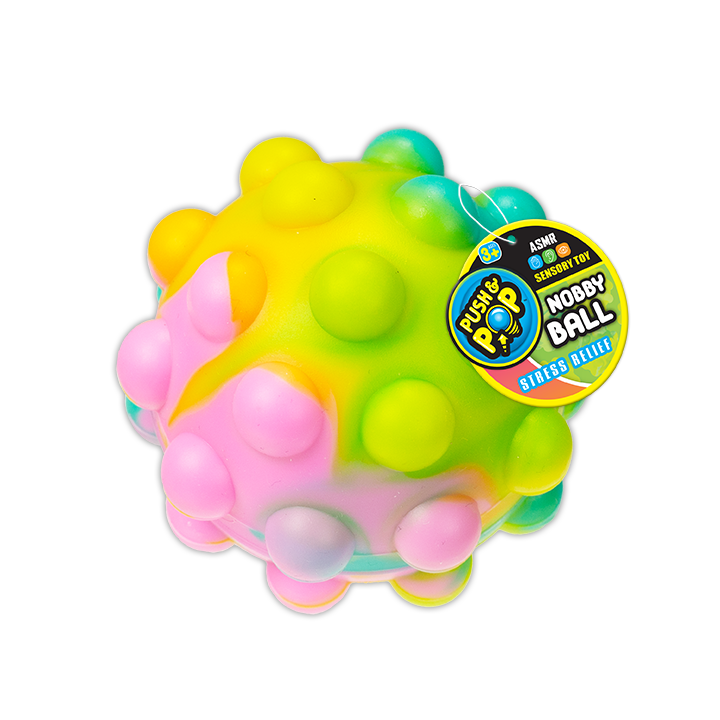 Promotional Tie Dye Push Pop Ball