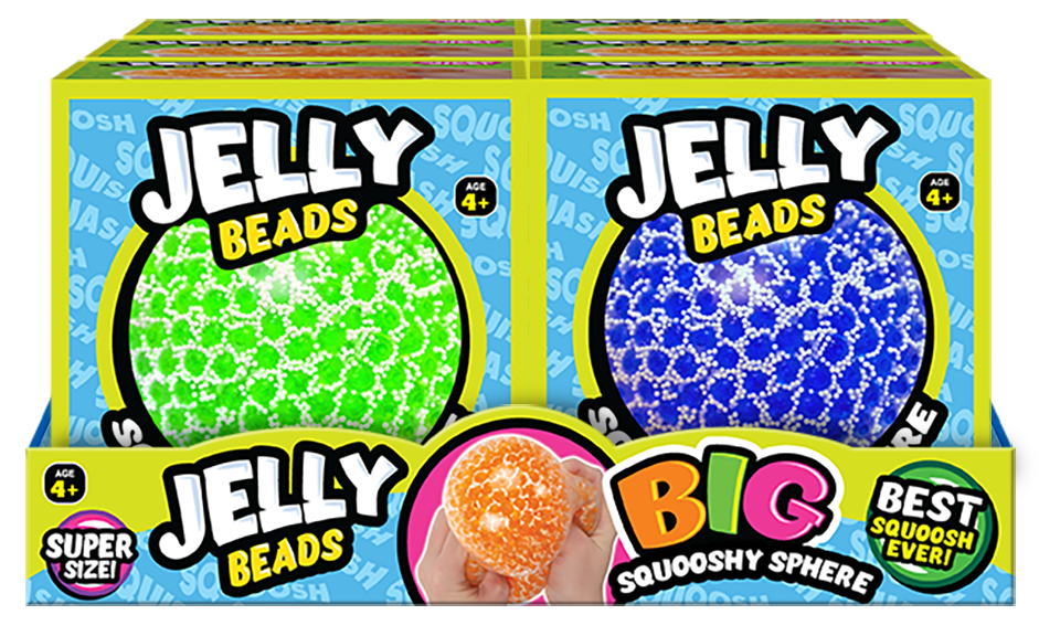 Jelly bead store squishy ball