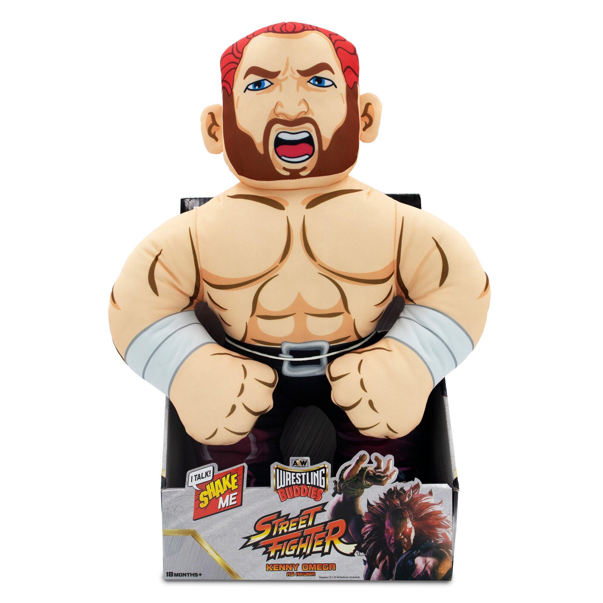 Jazwares All Elite Wrestling x Street Fighter Kenny Omega Akuma