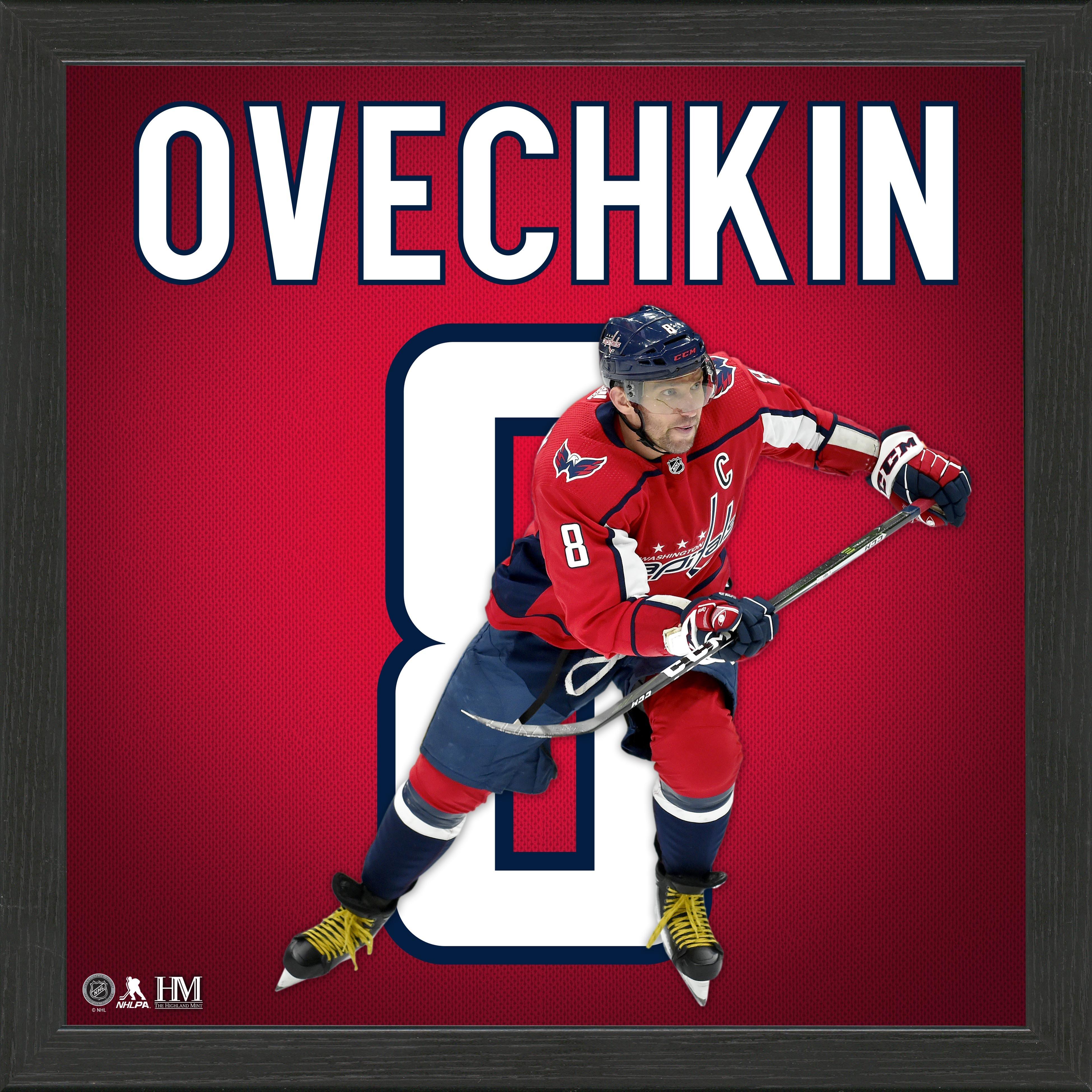 list item 1 of 1 Highland Mint NHL Washington Capitals Alex Ovechkin Impact Jersey Frame