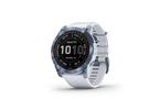 Garmin fenix 7X Sapphire Solar Titanium Smartwatch with Whitestone Band