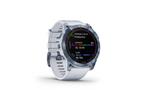 Garmin fenix 7X Sapphire Solar Titanium Smartwatch with Whitestone Band