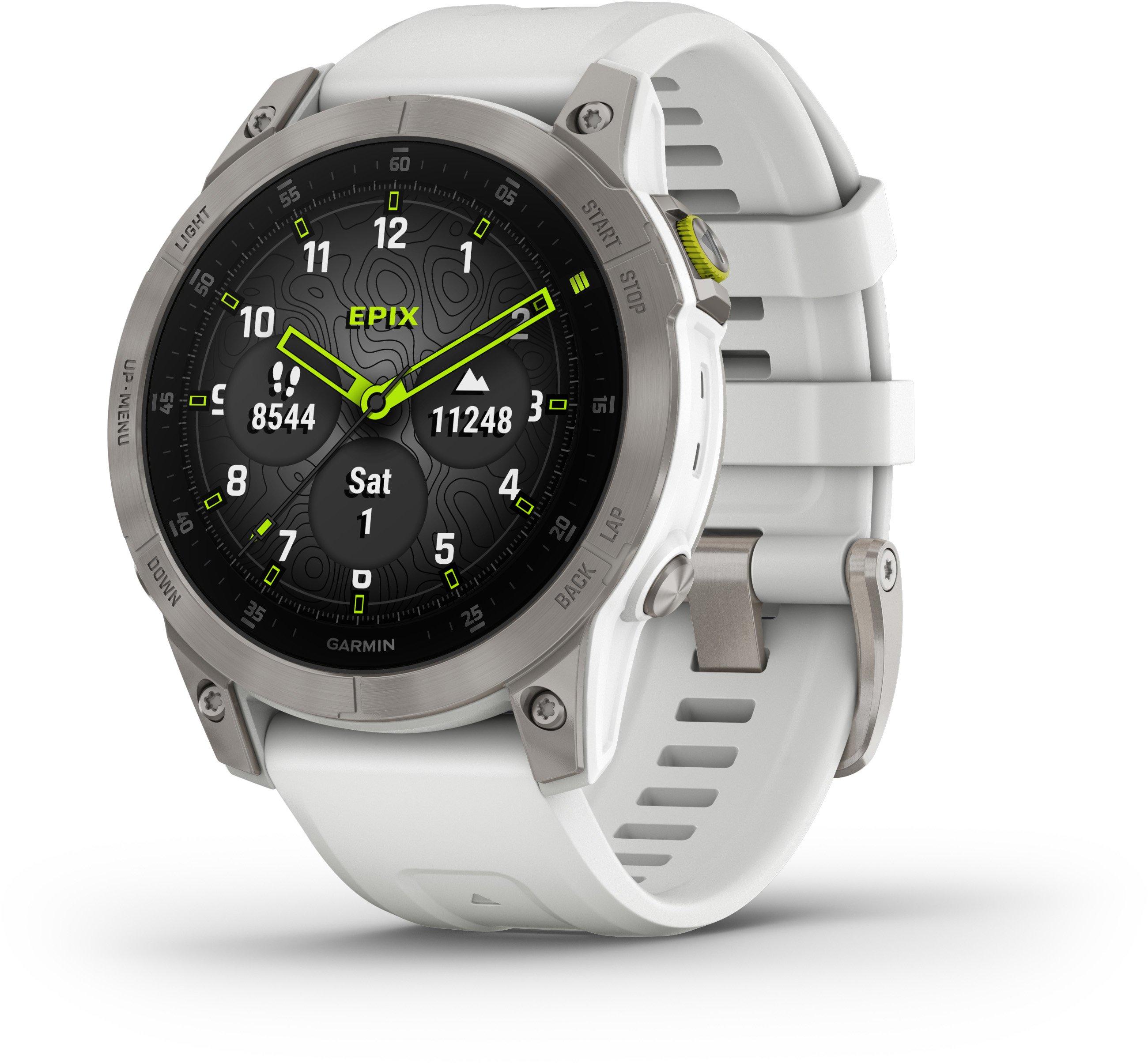 garmin epix 2 titanium weight