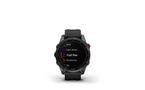 Garmin fenix 7S Solar Smartwatch with Black Band