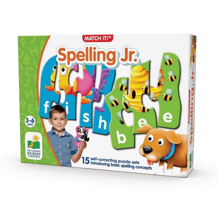 Match It!® Spelling Puzzle Game Intelectual Game Self-correcting Game Puzzle 
