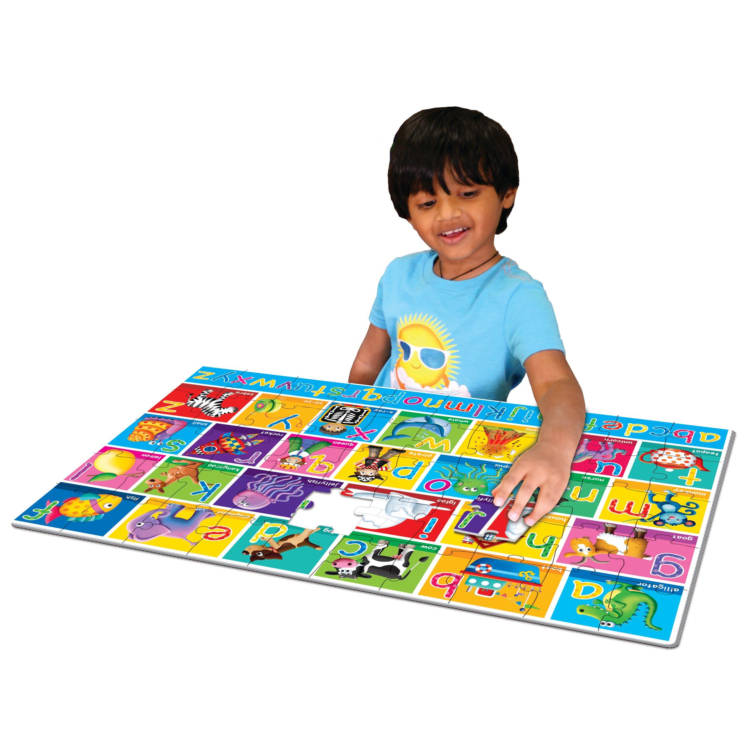 list item 3 of 3 The Learning Journey Jumbo Floor Puzzles Alphabet 50 Piece Jigsaw Puzzle