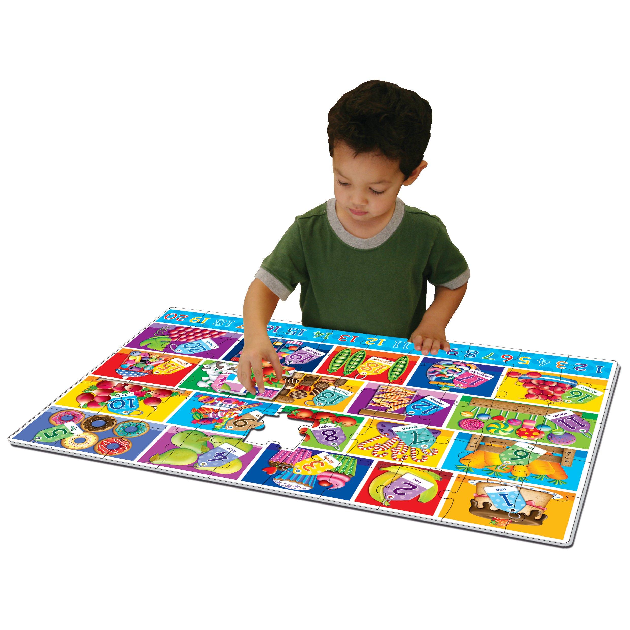 list item 3 of 3 The Learning Journey Jumbo Floor Puzzles Numbers 50 Piece Jigsaw Puzzle