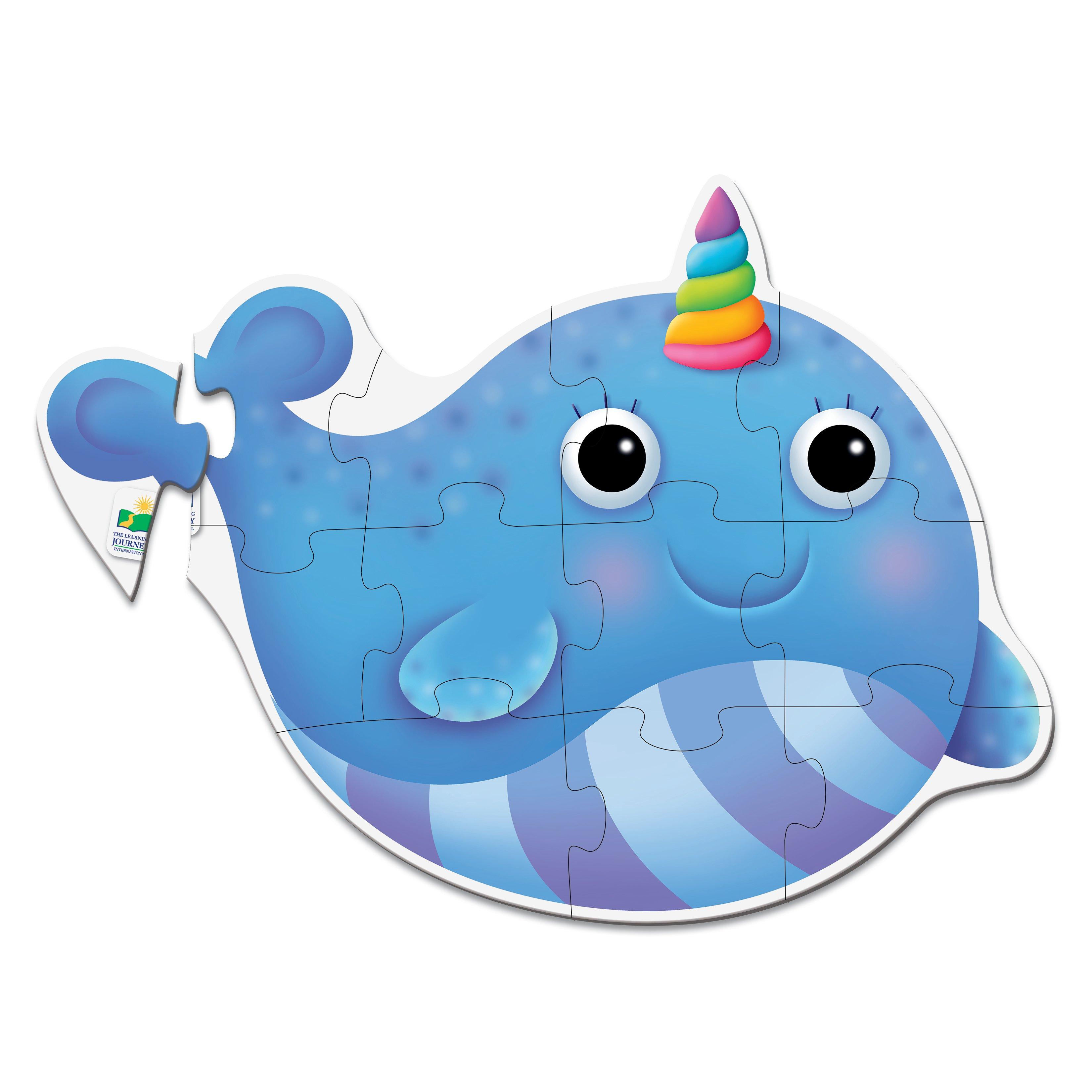 The Learning Journey My First Big Floor Puzzle Nosy Narwhal 12 Piece Jigsaw Puzzle