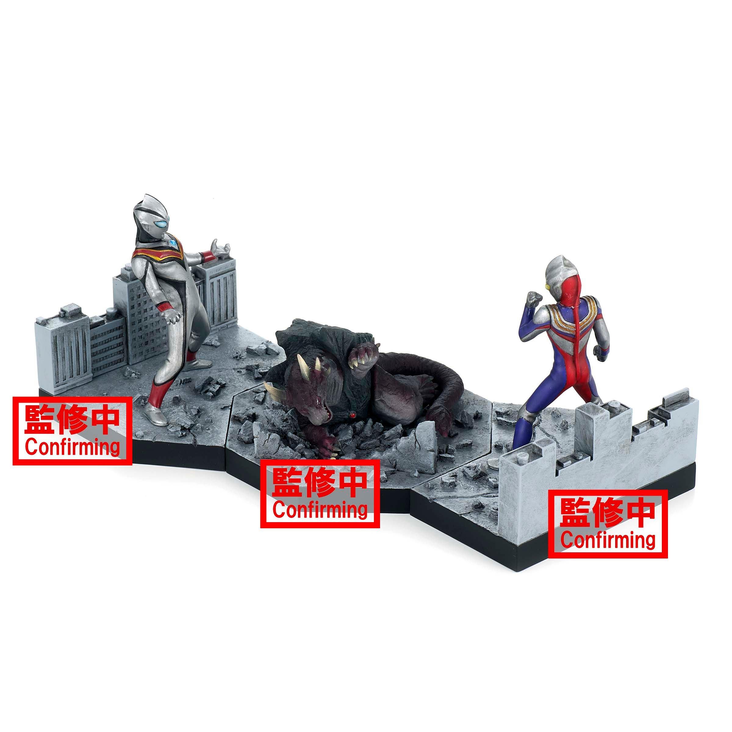Banpresto Ultraman Tiga Special Effects Stagement Tiga Statue