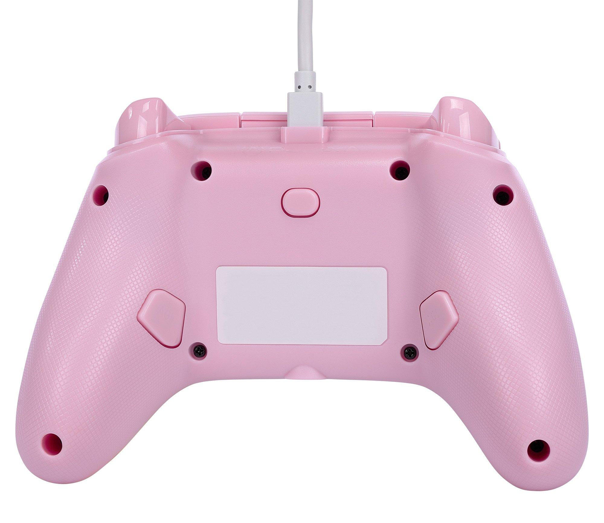 PowerA Pink Lemonade Enhanced Wired Controller for Xbox Series X and S