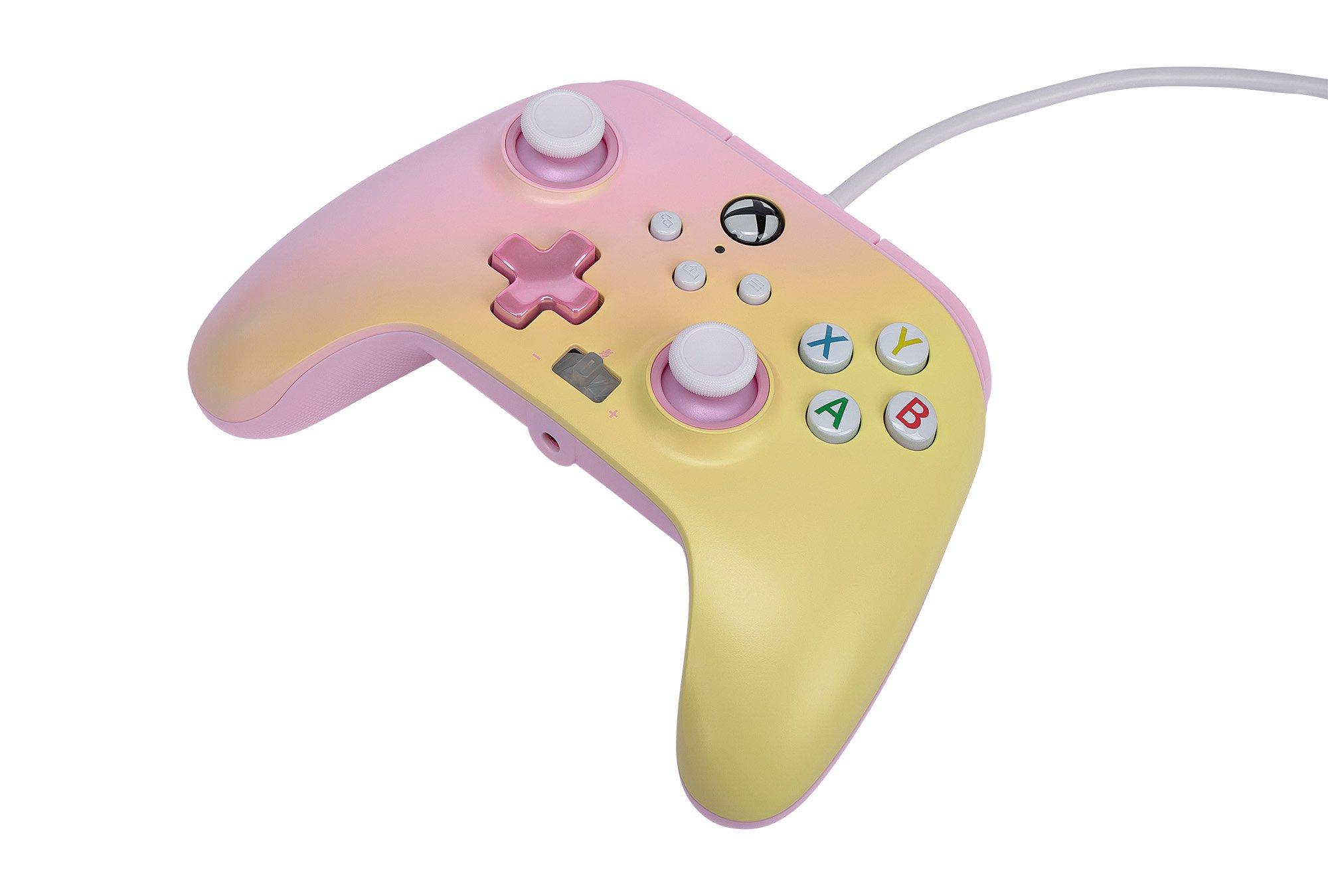 list item 6 of 10 PowerA Pink Lemonade Enhanced Wired Controller for Xbox Series X and S