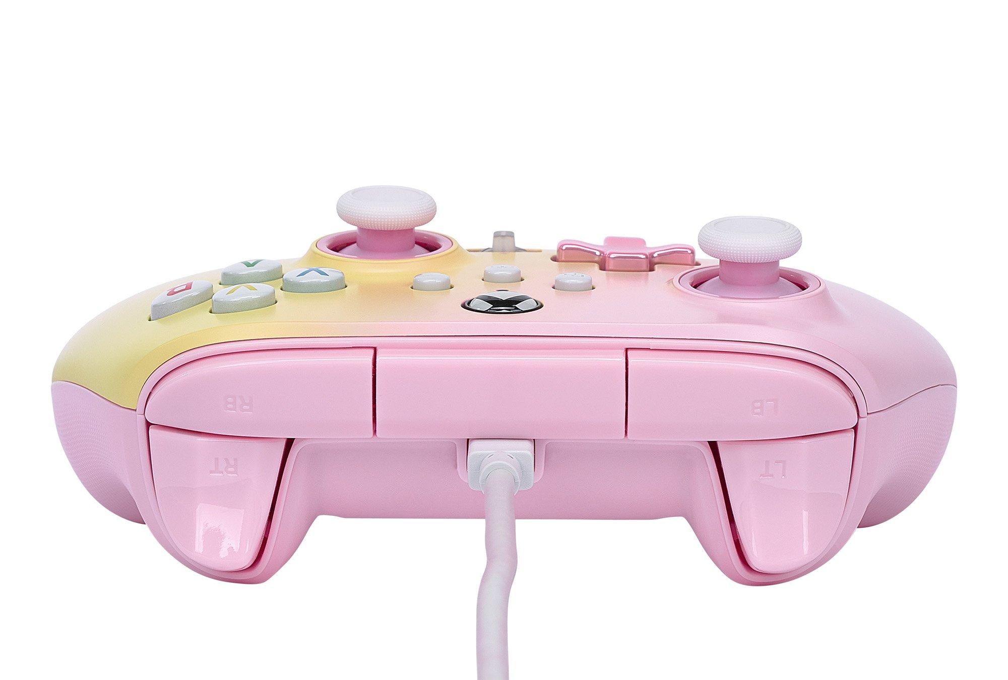 list item 9 of 10 PowerA Pink Lemonade Enhanced Wired Controller for Xbox Series X and S