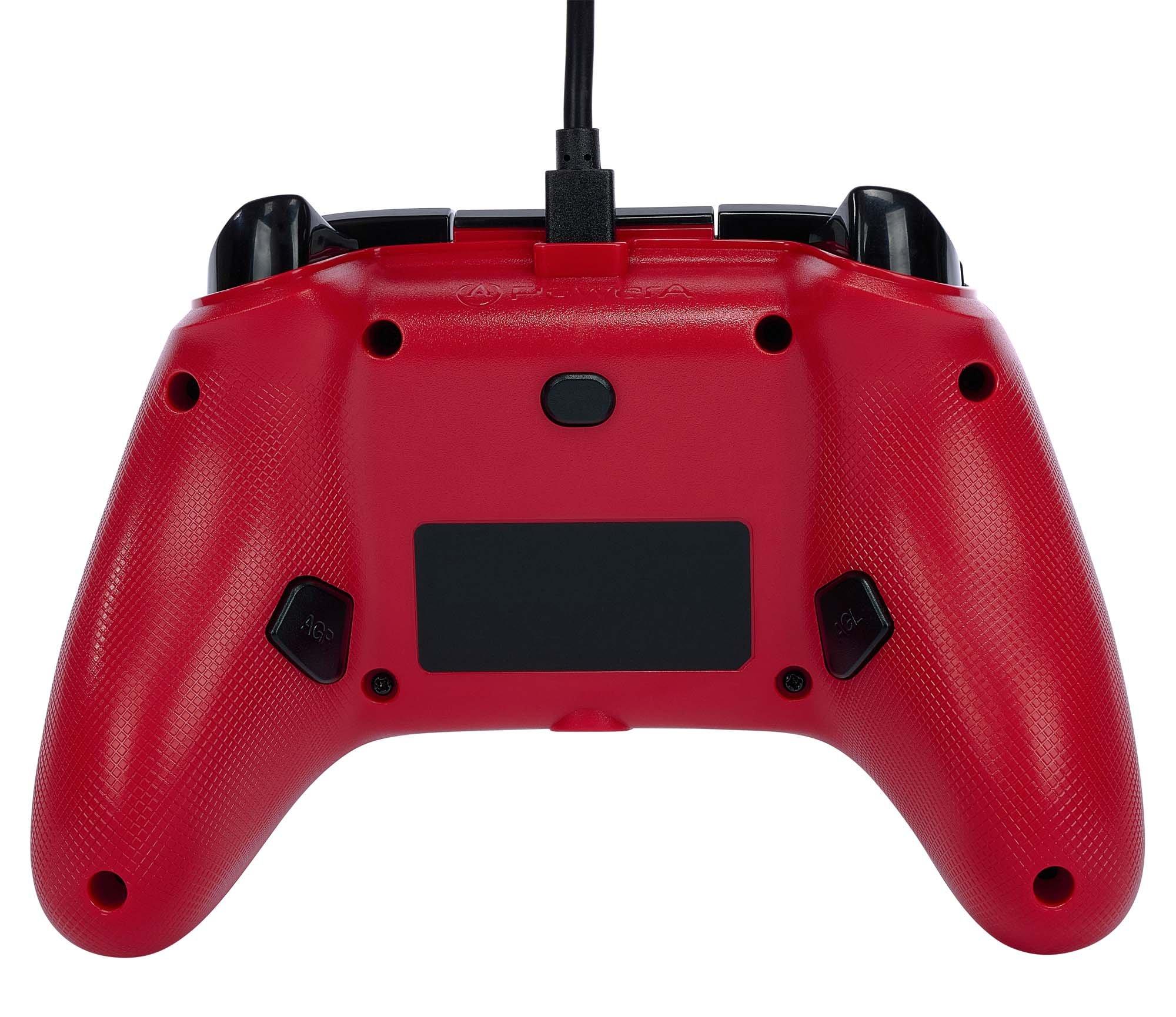 Xbox one red clearance wired controller