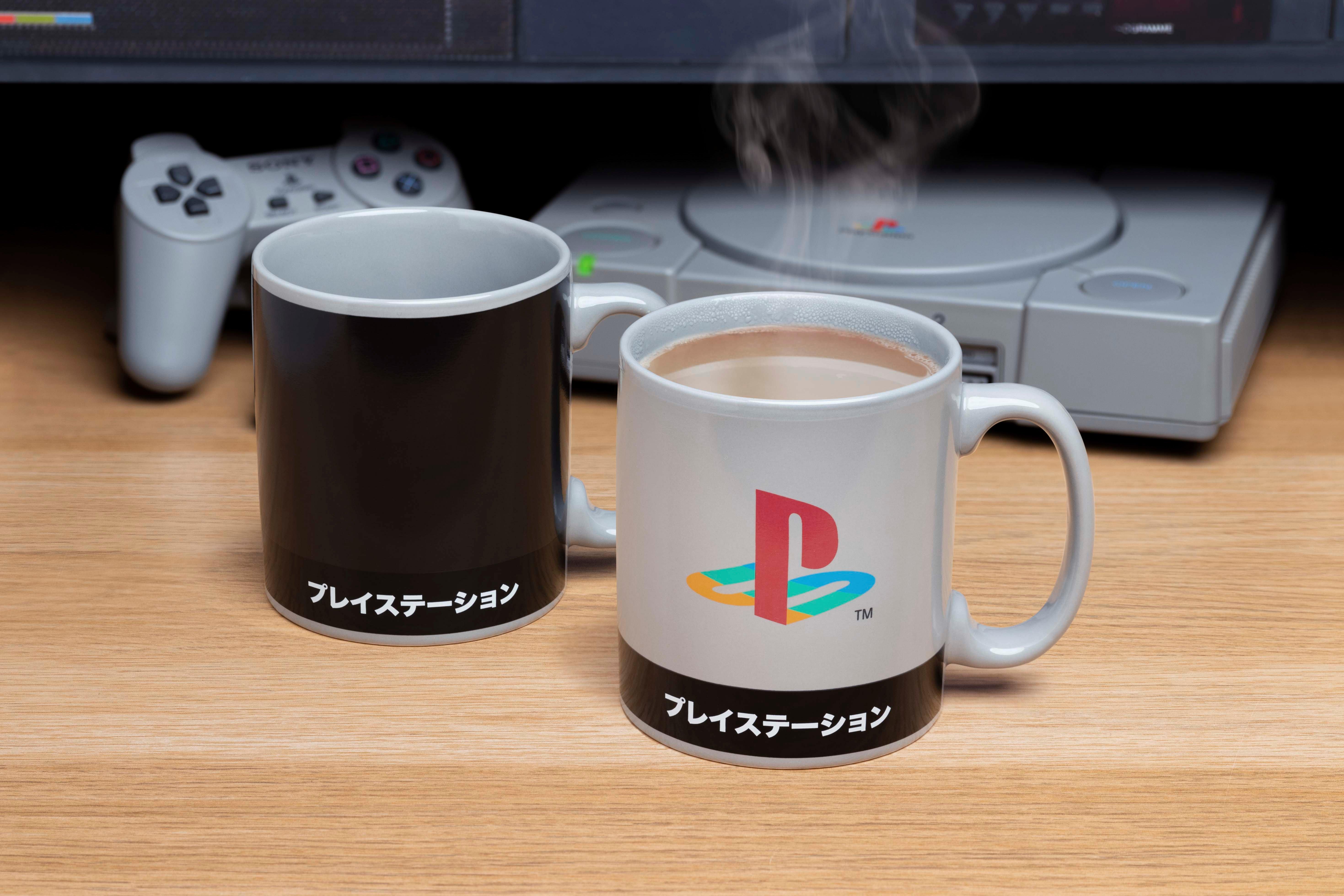 list item 2 of 4 Sony PlayStation Heritage XL Heat Change Mug 18.6oz