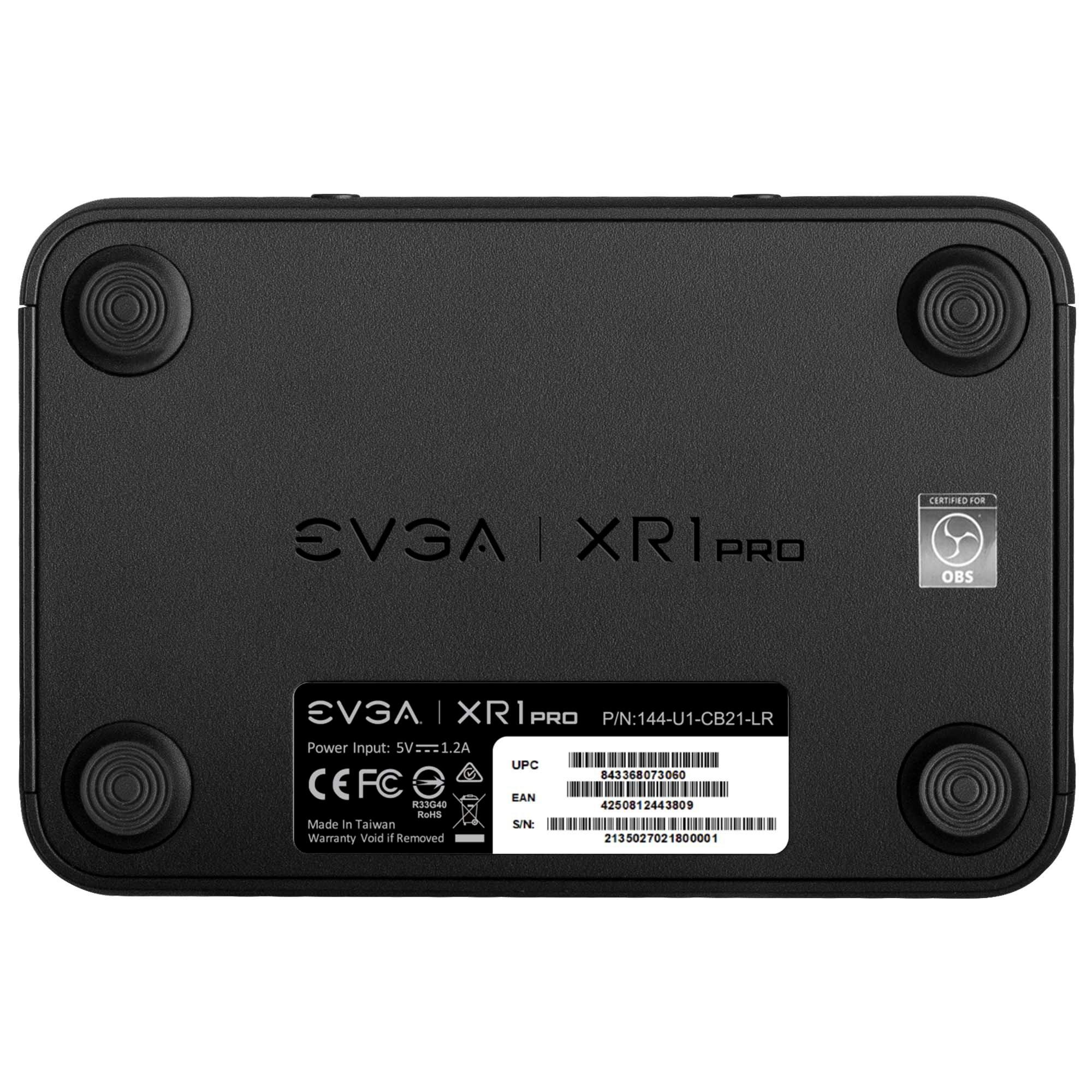list item 6 of 8 EVGA XR1 Pro 1440p/4K HDR Pass Through ARGB Capture Card 144-U1-CB21-LR