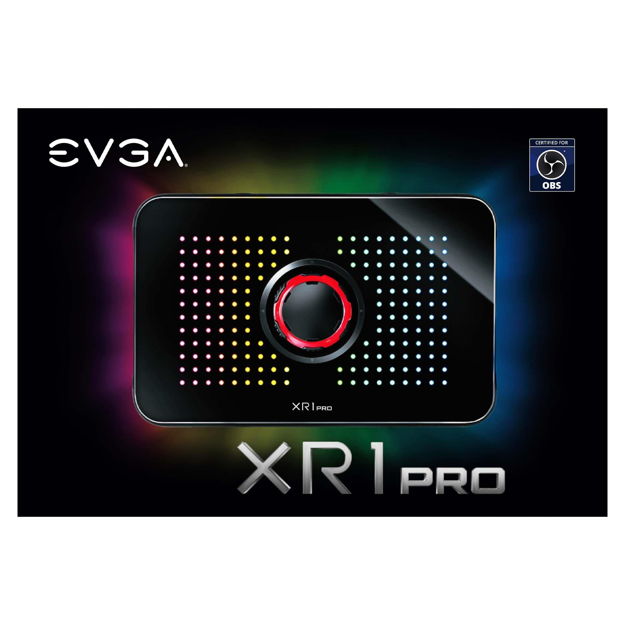 EVGA XR1 Pro 1440p/4K HDR Pass Through ARGB Capture Card 144-U1-CB21-LR