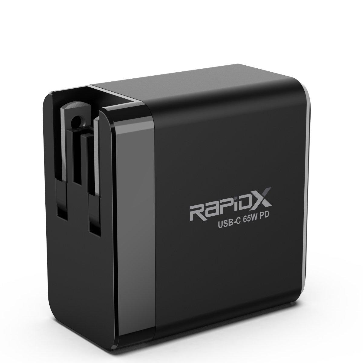 list item 1 of 3 RapidX Mini PD USB-C Adapter 65W