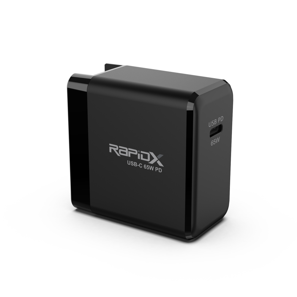 list item 2 of 3 RapidX Mini PD USB-C Adapter 65W