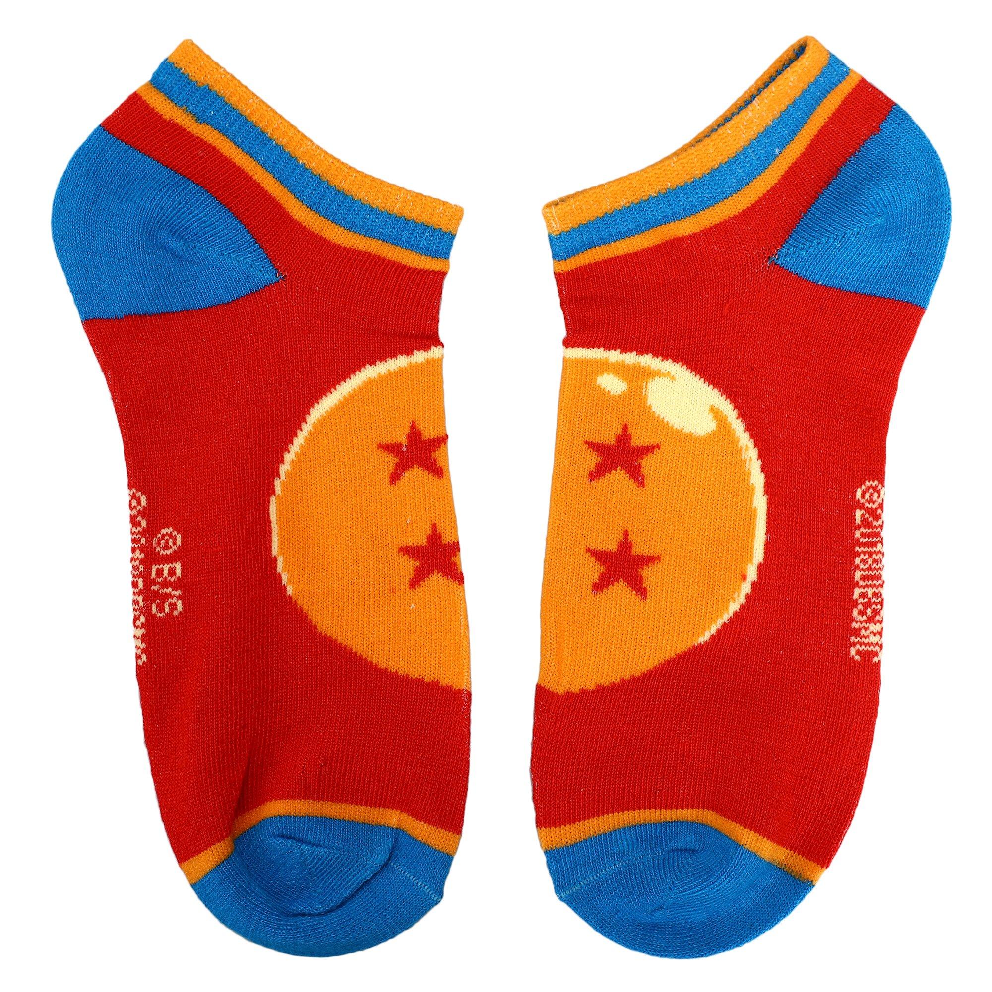Naruto Mixed Icon and Character Closeup Unisex Ankle Socks 5-Pack