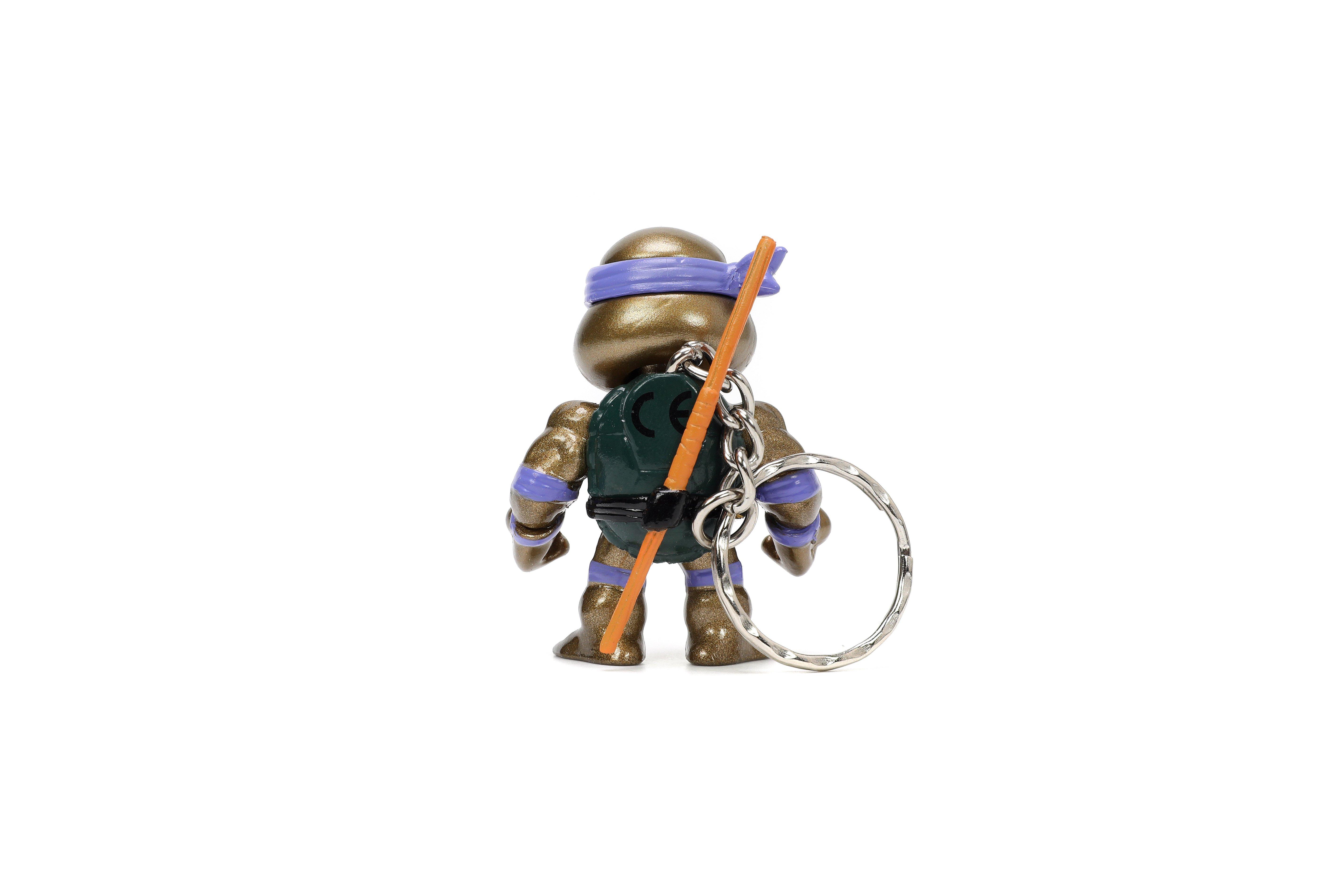 Jada Toys Teenage Mutant Ninja Turtles 2.5-in Metalfigs Keychain 4-Pack GameStop Exclusive