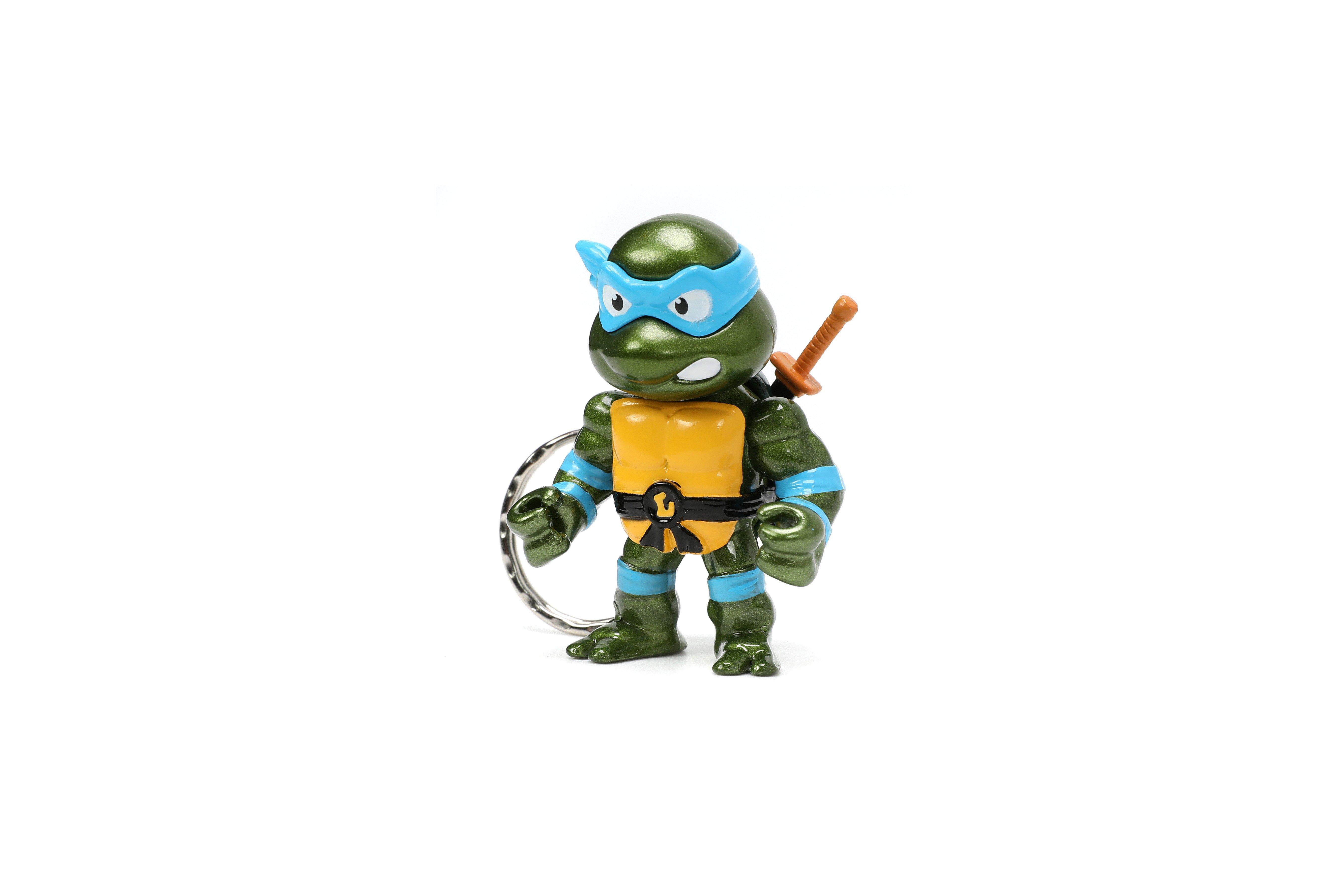Jada Toys Teenage Mutant Ninja Turtles 2.5-in Metalfigs Keychain 4-Pack  GameStop Exclusive