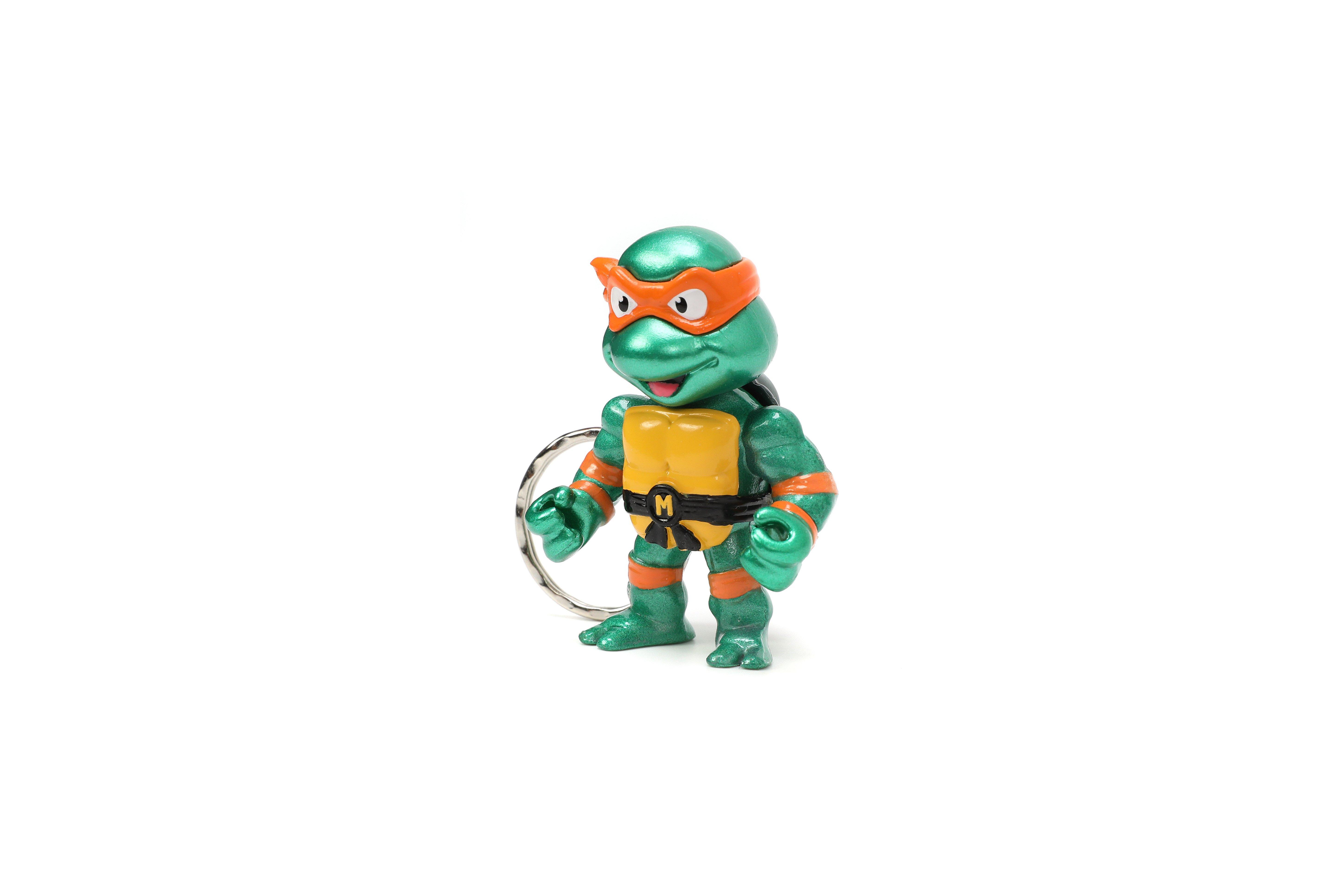 Teenage Mutant Ninja Turtles (TV 1987) - Turtles 2.5 Metal Figures Keychain 4 Pack | Ozzie Collectables