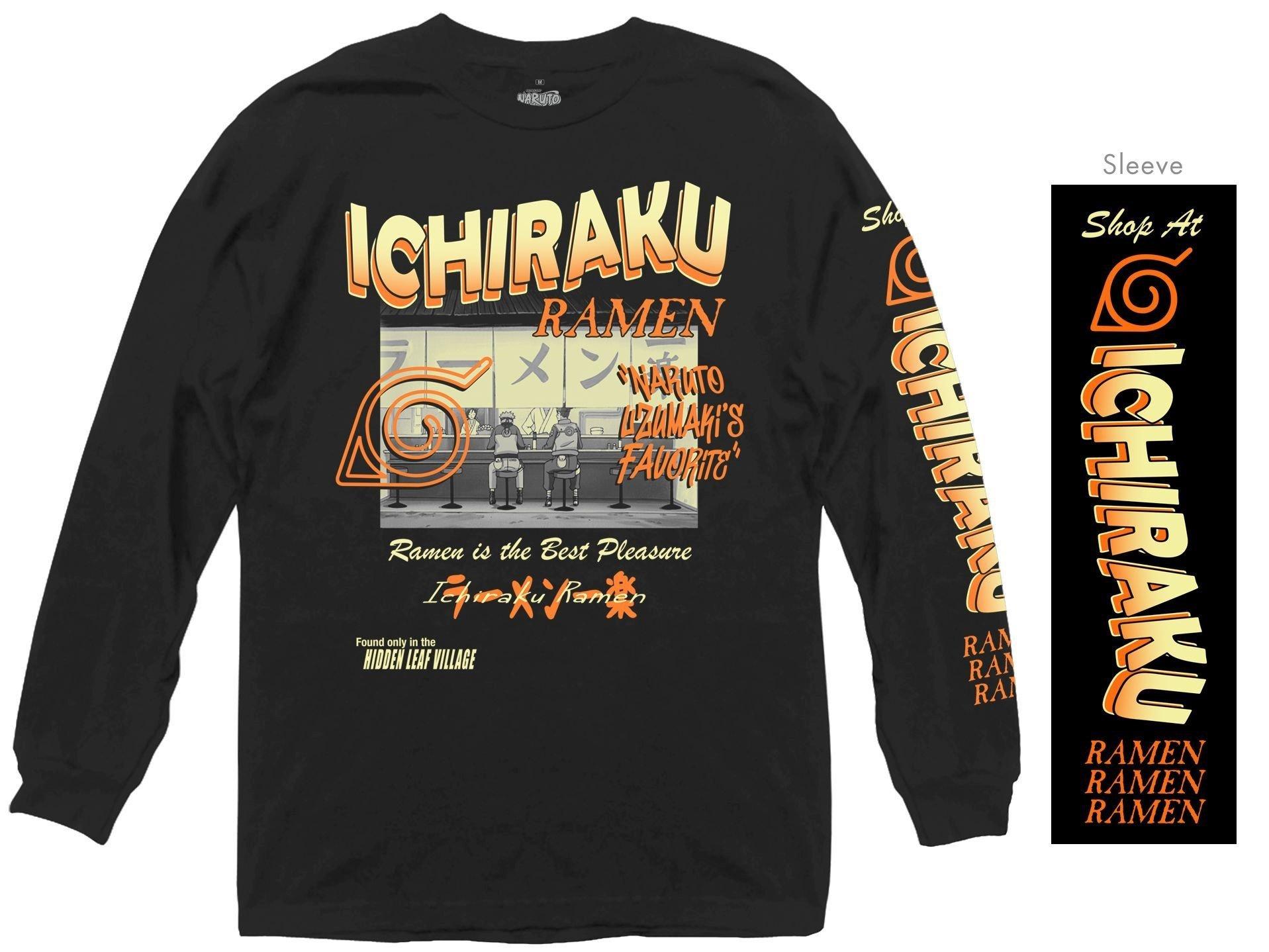list item 1 of 3 Naruto Shippuden Ichiraku Ramen AD Long Sleeve T-Shirt