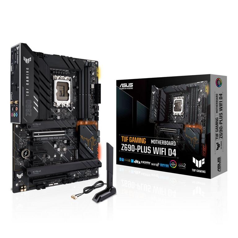 ASUS TUF GAMING Z690-PLUS WIFI D4 Bundle DDR4 Intel LGA 1700 ATX