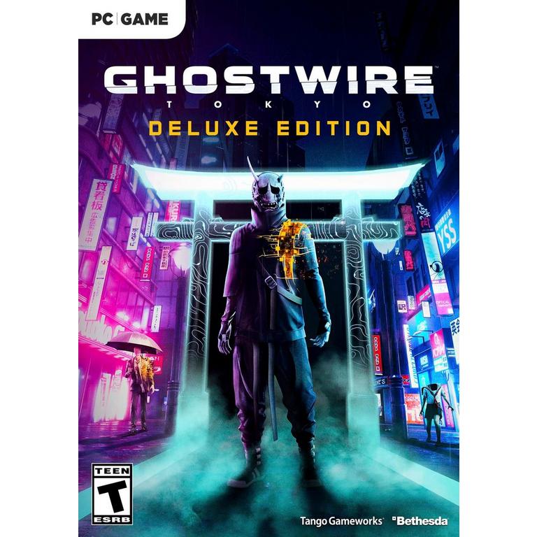 Preorder Ghostwire: Tokyo Deluxe Edition PC PC Games Bethesda Softworks GameStop