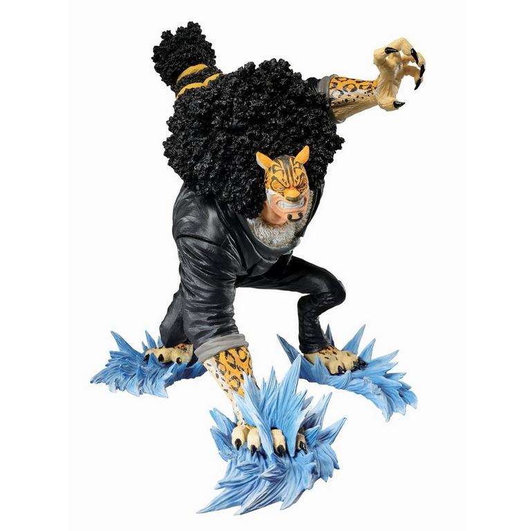 Bandai Spirits One Piece Rob Lucci Duel Memories Ichibansho 3.9-in Statue