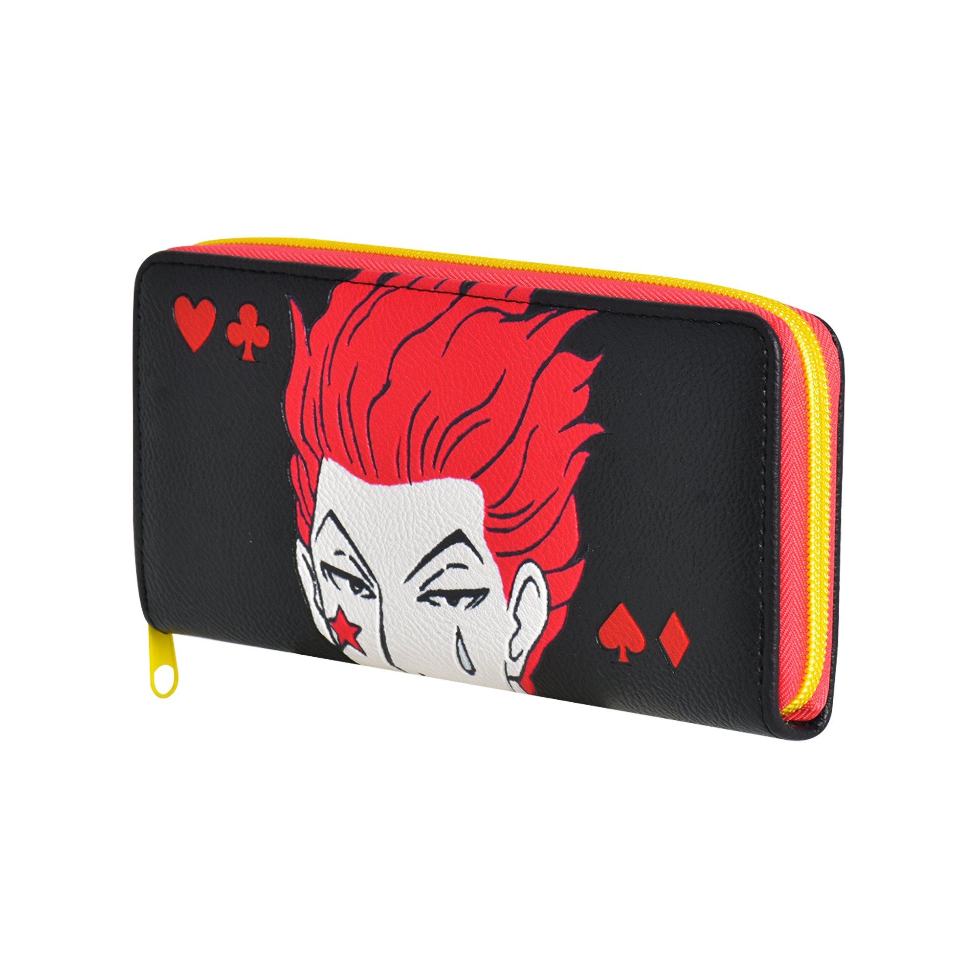 Hunter X Hunter Hisoka Cardsuits Zip Around Wallet