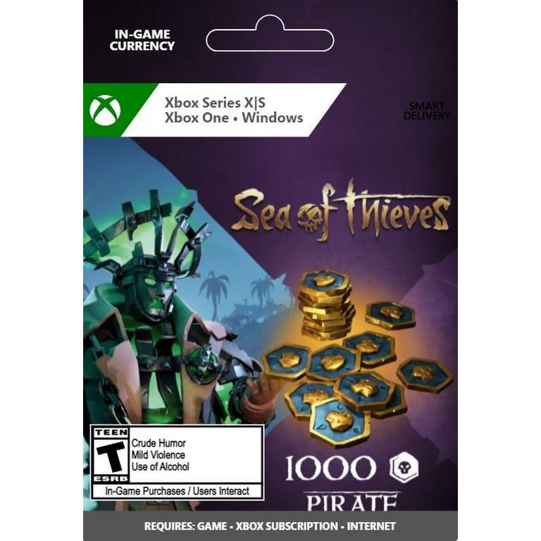 Perceptie browser Reageer Sea of Thieves Seafarers Ancient Coin Pack 1000 Coins | GameStop