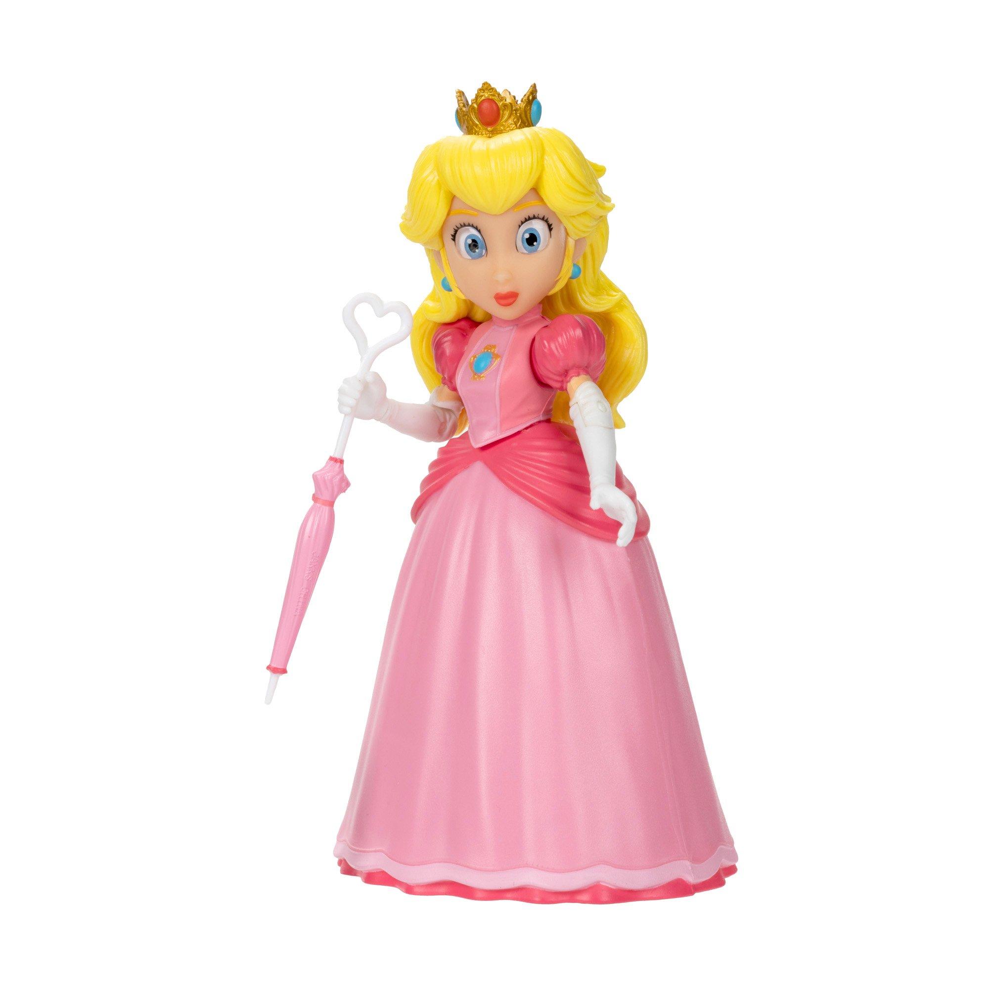 Jakks Pacific Super Mario Bros. Movie Princess Peach 5-in Action